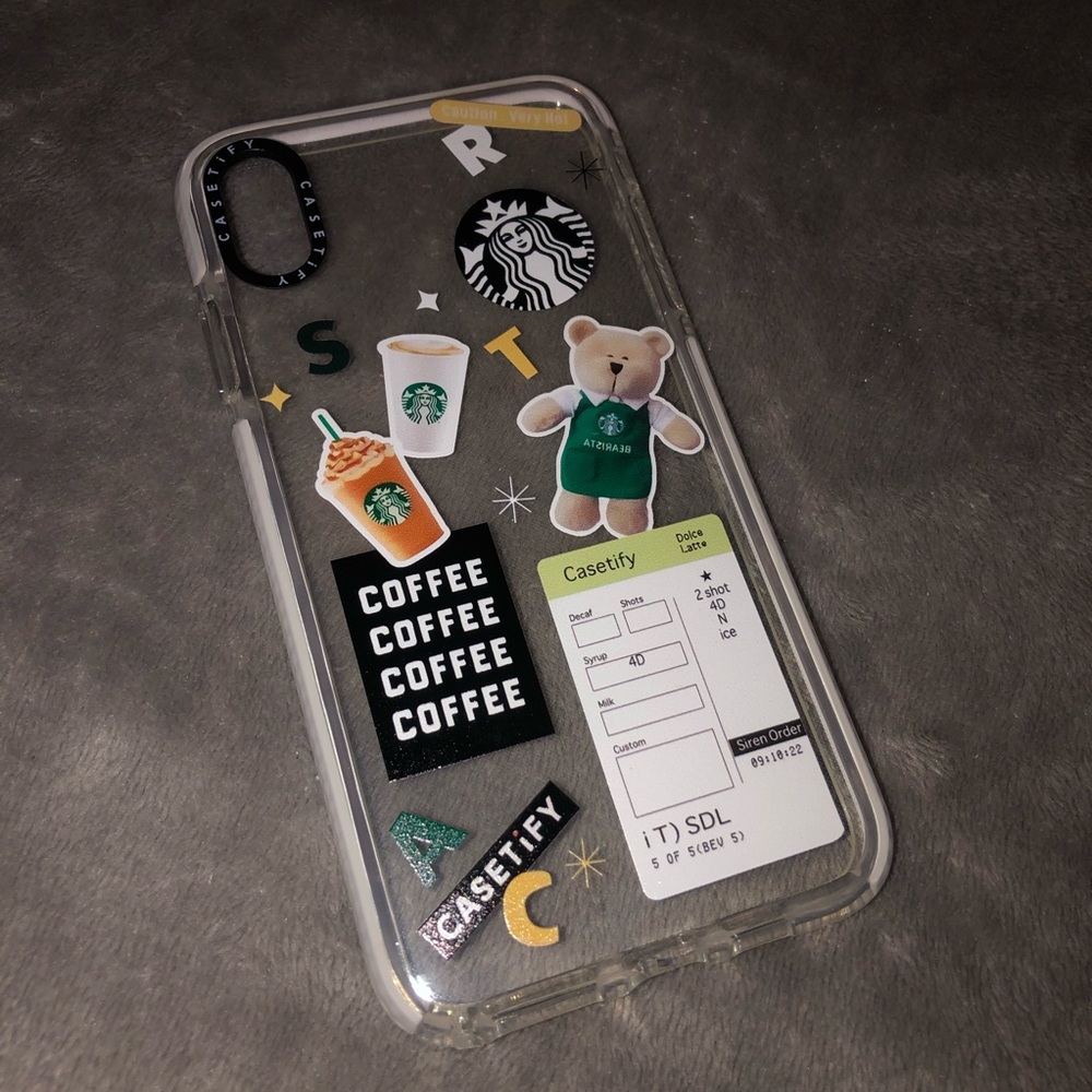 CASETIFY Starbucks IPhone XS Max case